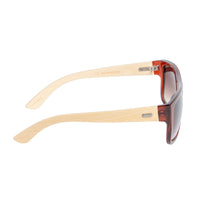 Chokore Chokore Iconic Wayfarer Sunglasses (Wood & Brown)