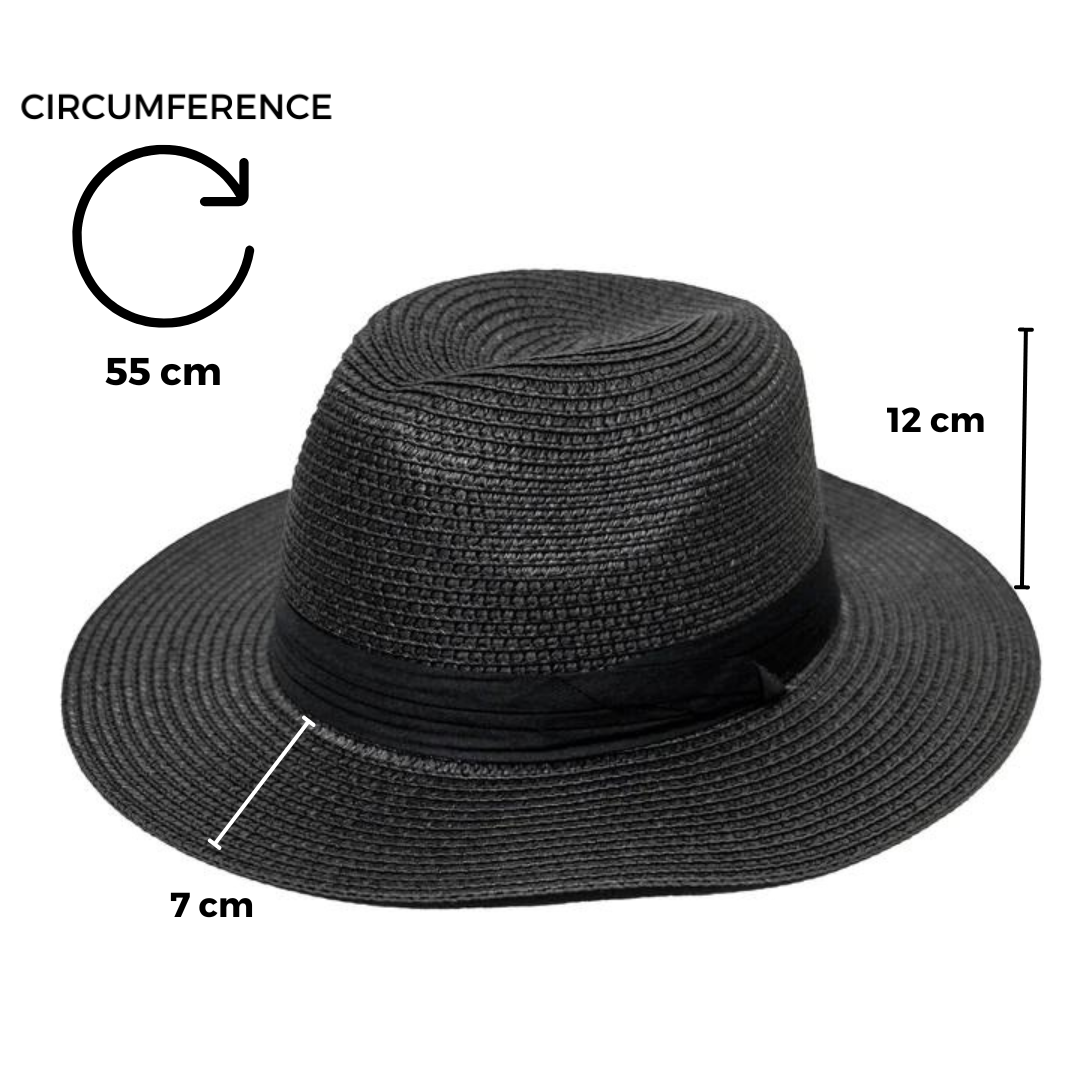 Chokore  Chokore Summer Straw Hat (Black) 