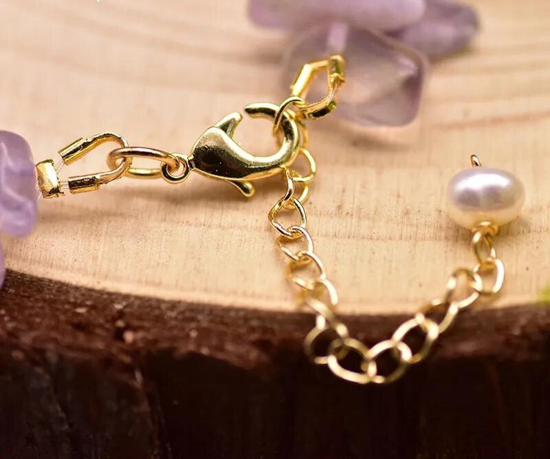 Chokore Amethyst Pearl Bracelet