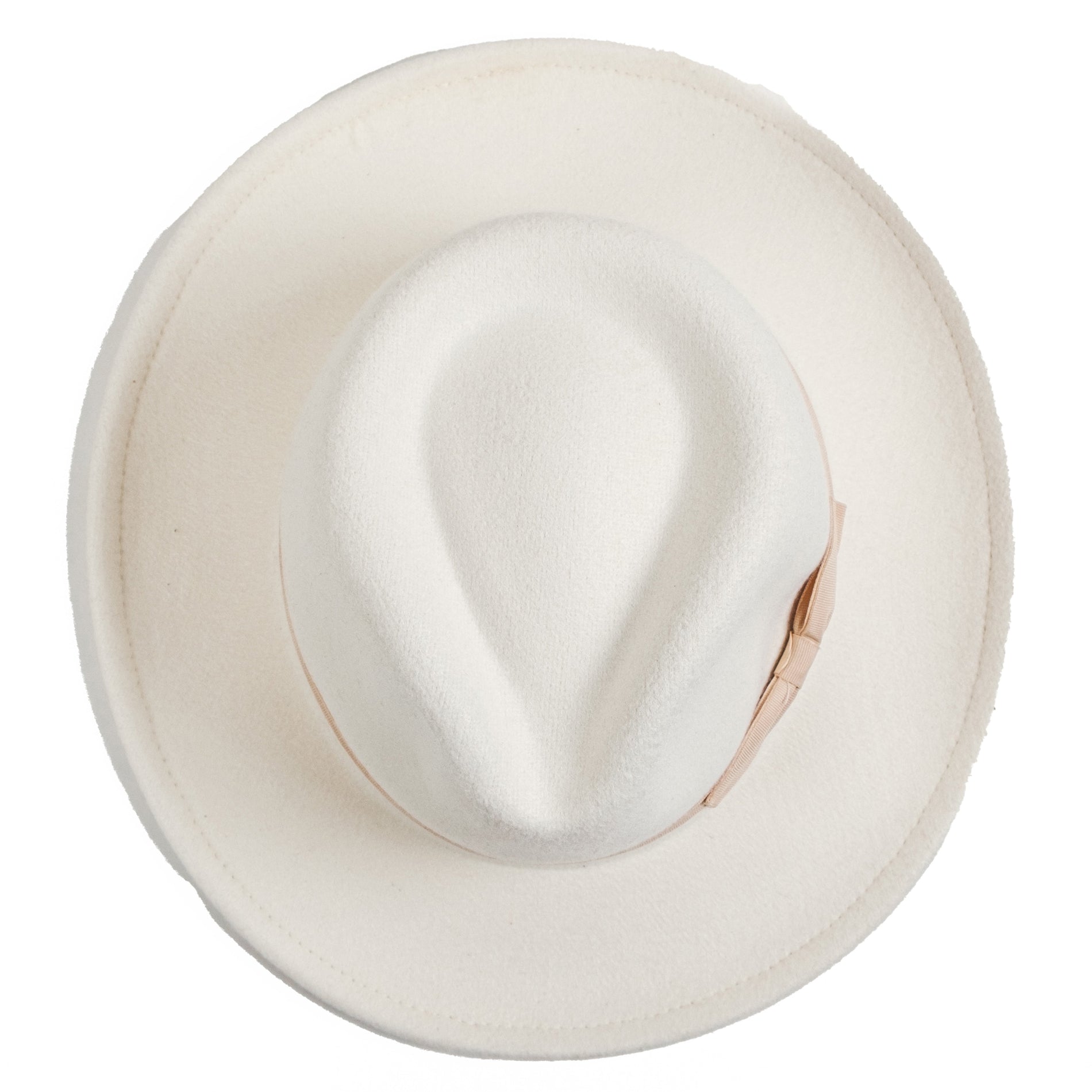 Chokore Chokore Fedora Hat with Bow Ribbon (White) Chokore Fedora Hat with Bow Ribbon (White) 