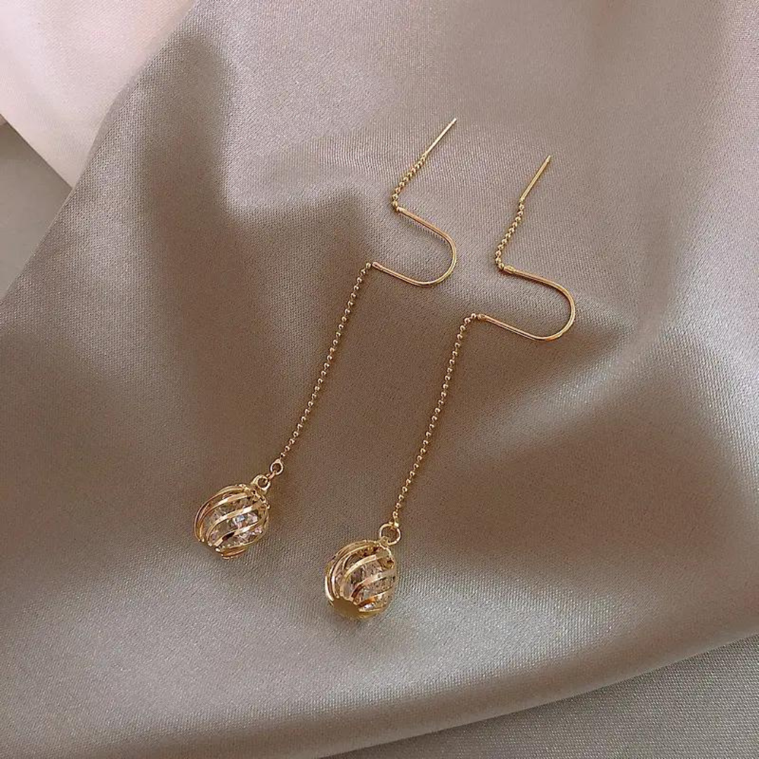 Chokore Chokore Thread and Needle Earrings Chokore Thread and Needle Earrings 