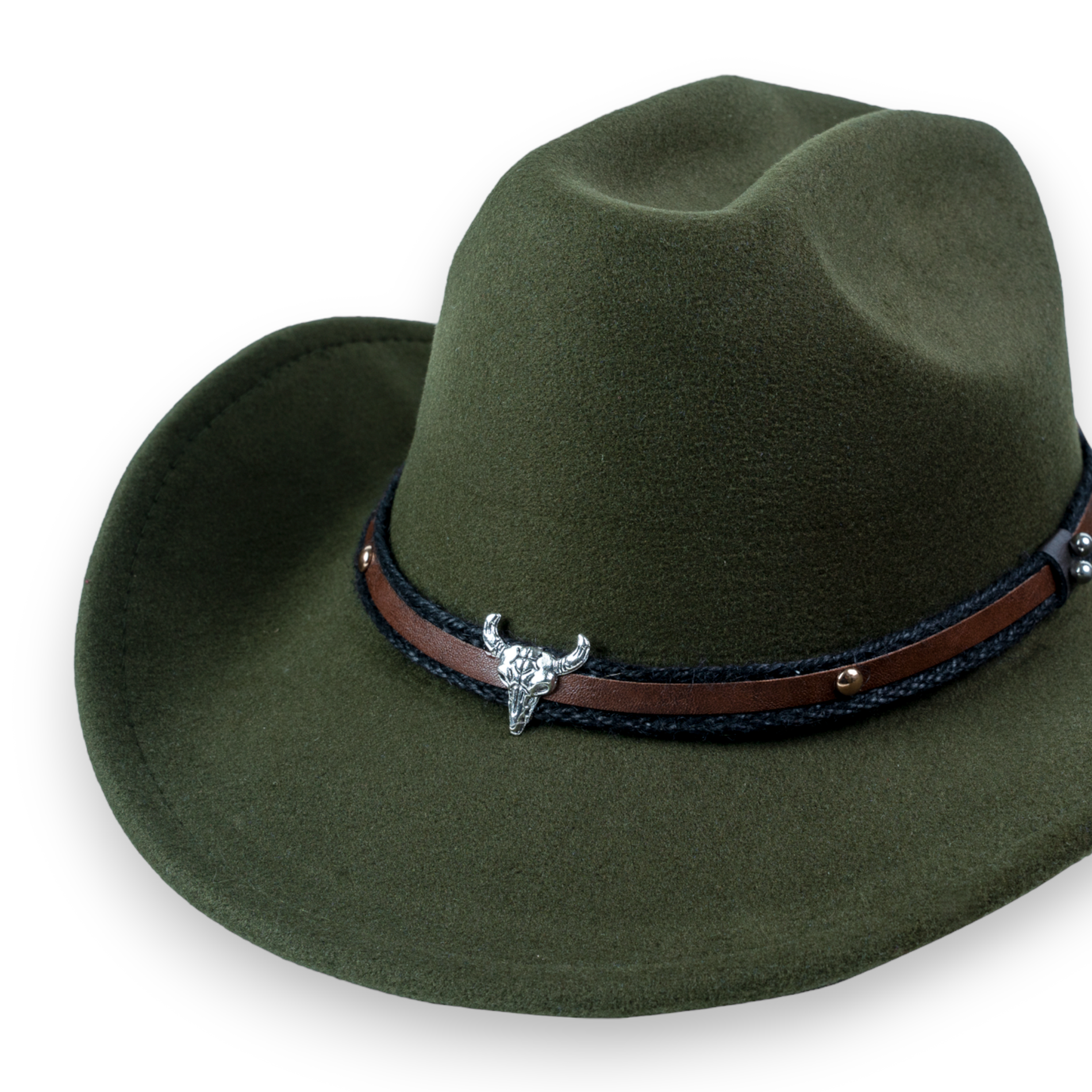 Chokore Chokore American Cowhead Cowboy Hat (Forest Green) Chokore American Cowhead Cowboy Hat (Forest Green) 