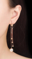 Chokore Chokore Tassel Pearl Earrings