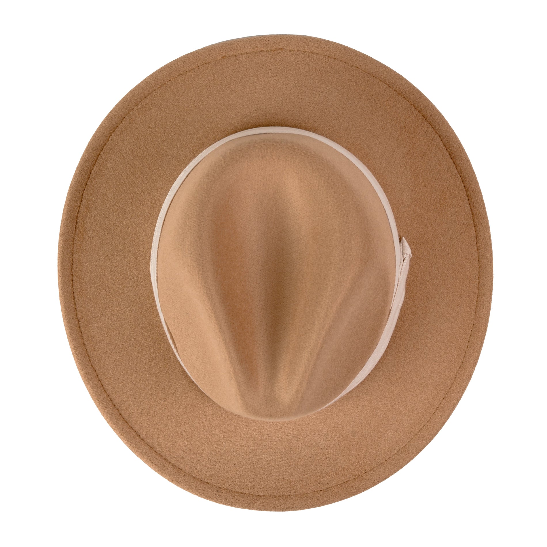 Chokore Chokore Fedora Hat with Ribbon (Camel) Chokore Fedora Hat with Ribbon (Camel) 