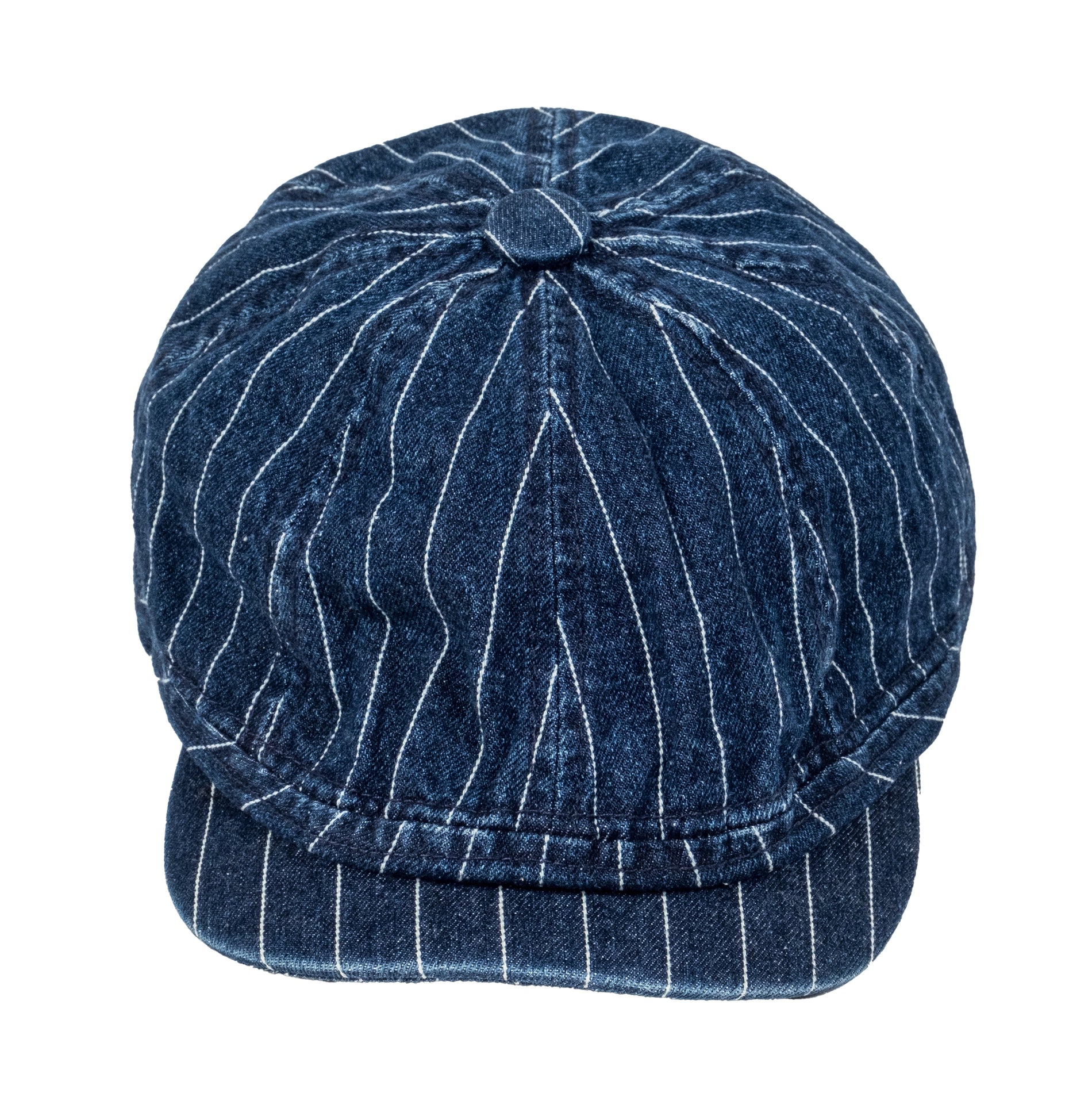 Chokore  Chokore Striped Denim Ivy Cap (Blue) 