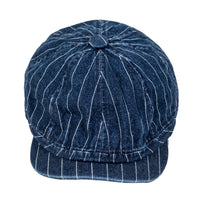 Chokore Chokore Striped Denim Ivy Cap (Blue)