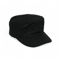 Chokore Chokore Flat Top Cotton Cap (Black)