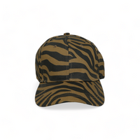 Chokore Chokore Cow print Baseball Cap (Light Brown)