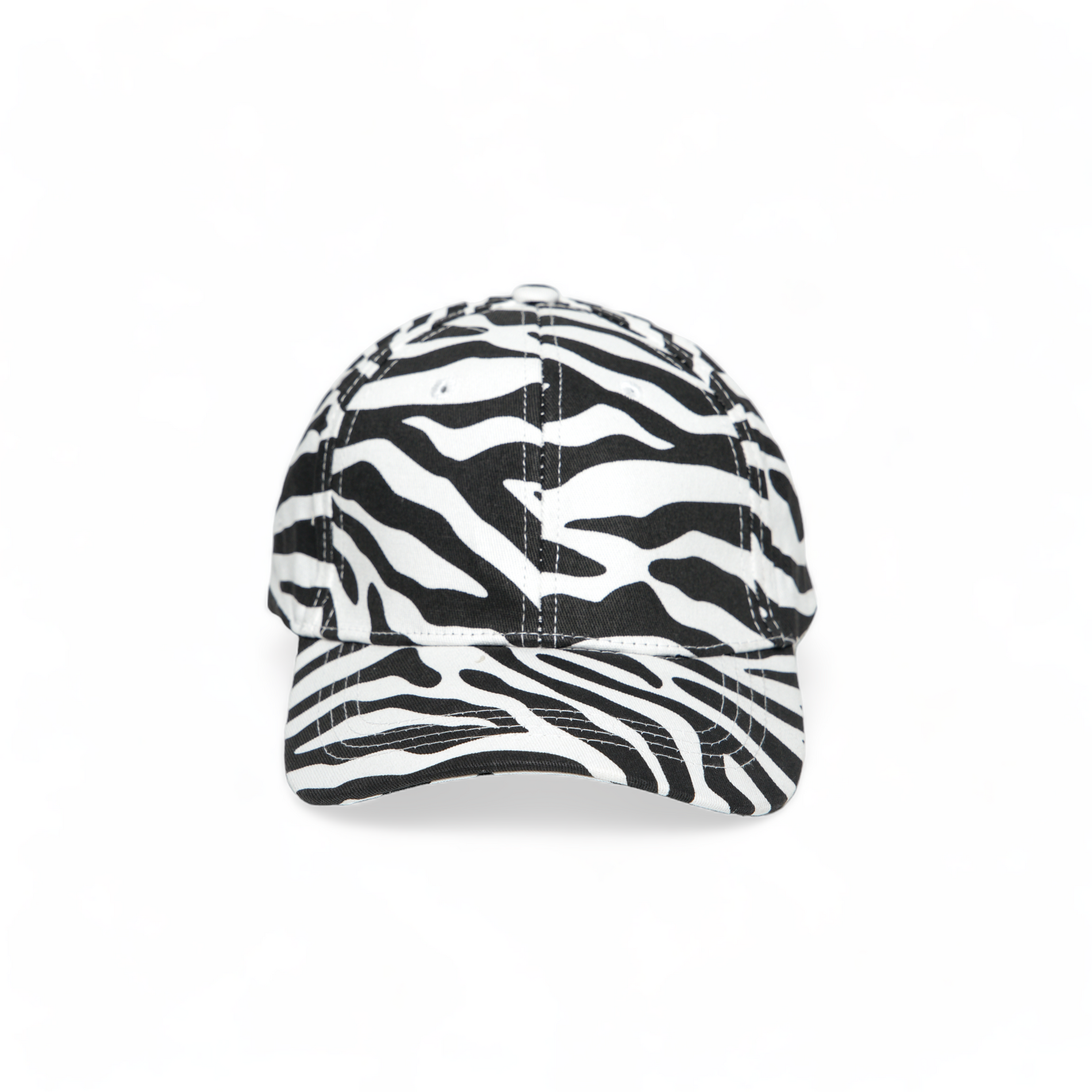 Chokore  Chokore Cow print Baseball Cap (White) 