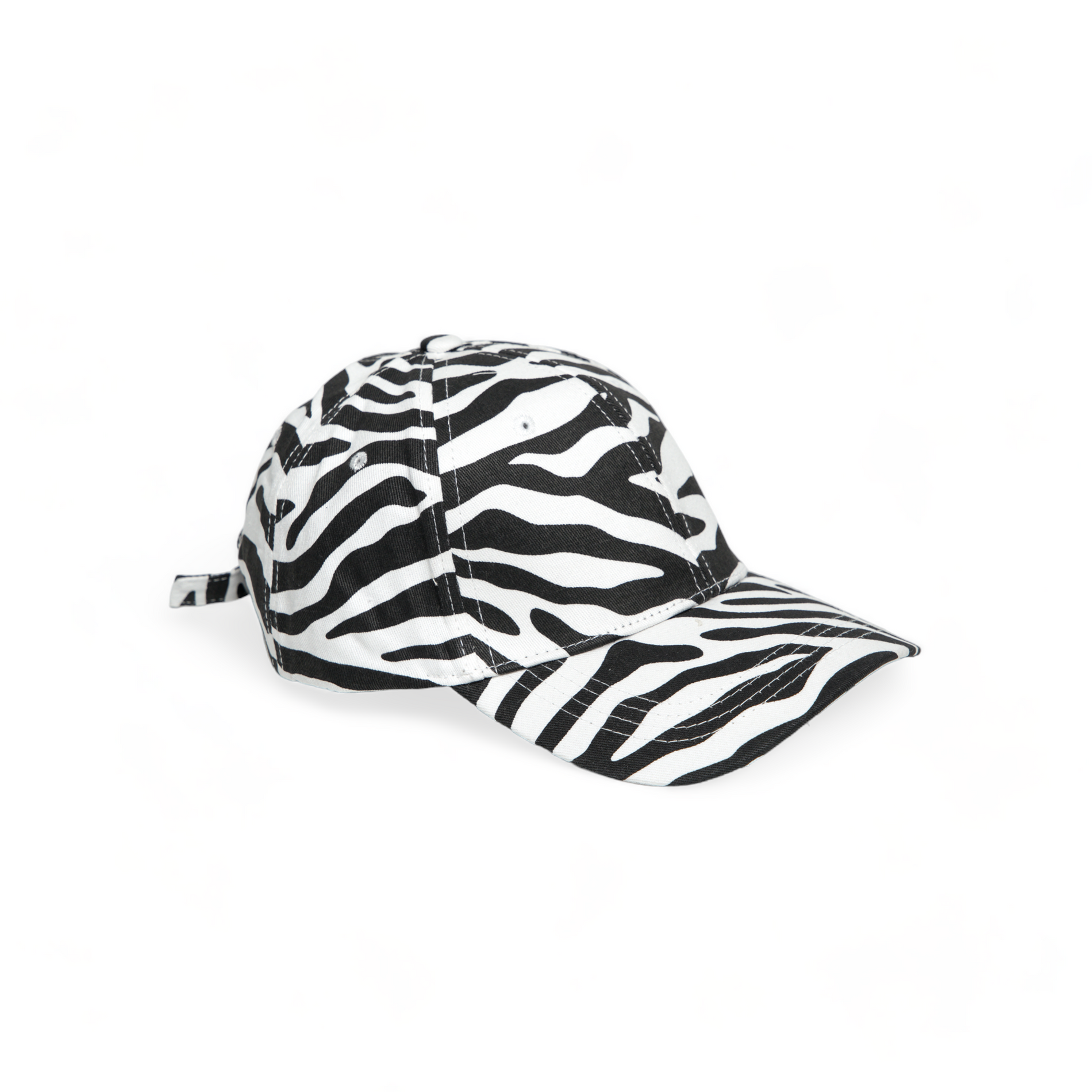 Chokore Chokore Cow print Baseball Cap (White) Chokore Cow print Baseball Cap (White) 