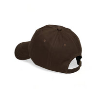 Chokore Chokore Curved Brim Leather Label Baseball Cap (Light Brown)