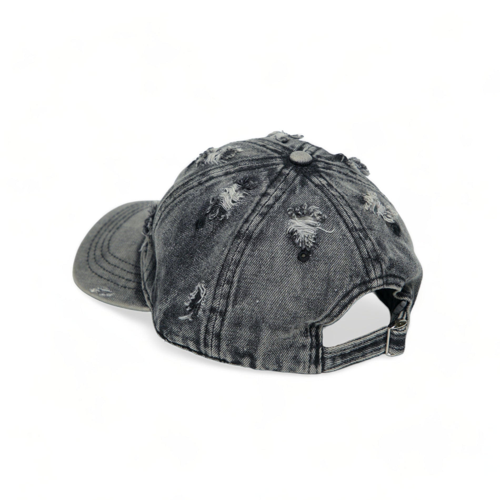 Chokore Chokore Distressed Denim Cap (Black) Chokore Distressed Denim Cap (Black) 