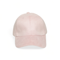 Chokore Chokore Structured Suede Baseball Cap (Pink)