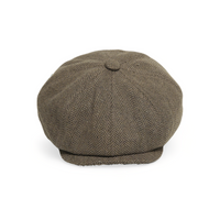 Chokore Chokore Herringbone Vintage Baker Boy Cap (Camel)