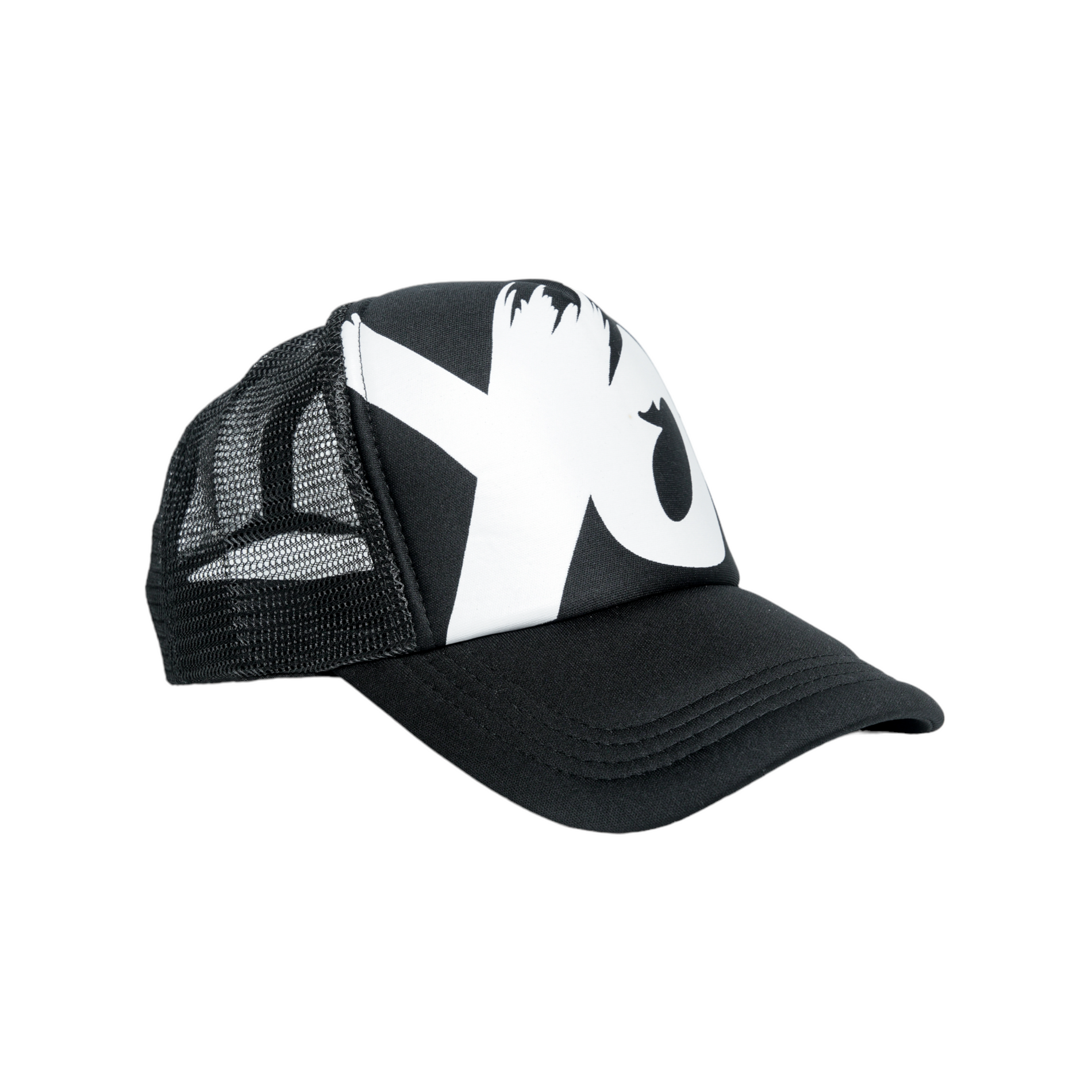 Chokore Chokore Yo! Baseball Cap with Mesh Detailing (Black) Chokore Yo! Baseball Cap with Mesh Detailing (Black) 