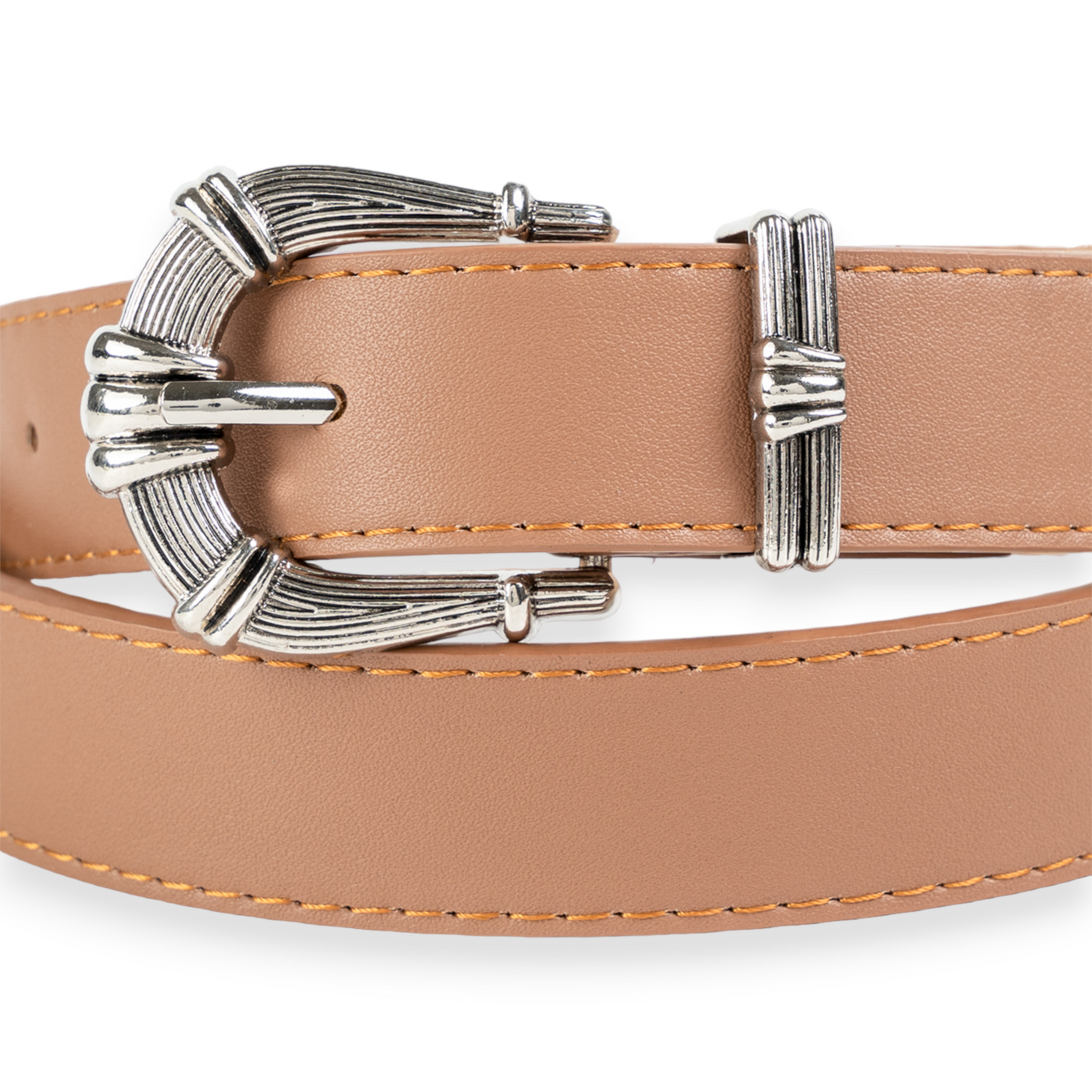 Chokore Chokore Retro Pin Buckle Leather Belt (Camel) Chokore Retro Pin Buckle Leather Belt (Camel) 