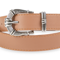 Chokore Chokore Retro Pin Buckle Leather Belt (Camel)