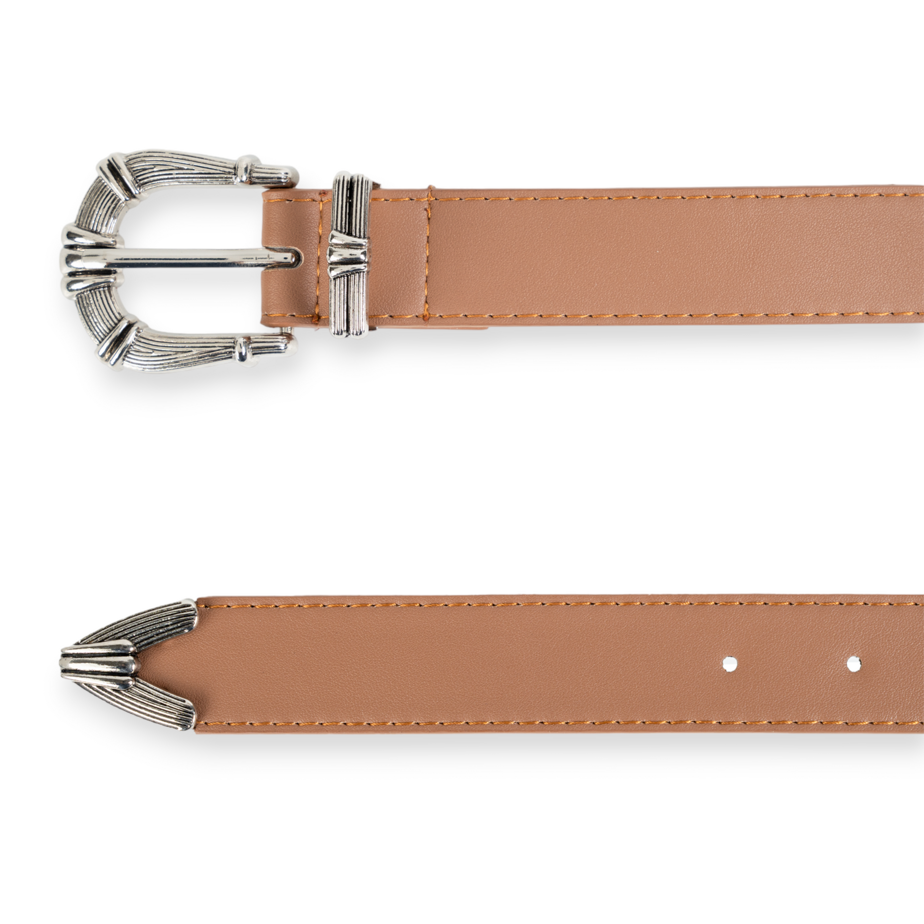 Chokore Chokore Retro Pin Buckle Leather Belt (Camel) Chokore Retro Pin Buckle Leather Belt (Camel) 