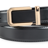 Chokore Chokore Formal Buckle Genuine Leather Belt (Black)