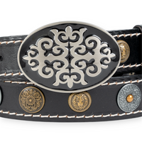 Chokore Chokore Punk Style Leather Belt (Black)