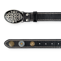 Chokore Chokore Punk Style Leather Belt (Black)