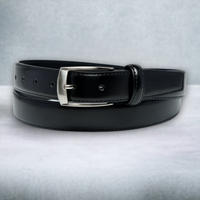 Chokore Chokore Vegan Leather Belt with Pin Buckle (Black)