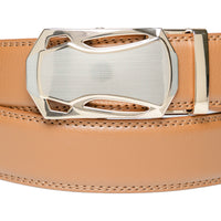 Chokore Chokore Automatic Golden Buckle Belt (Brown)