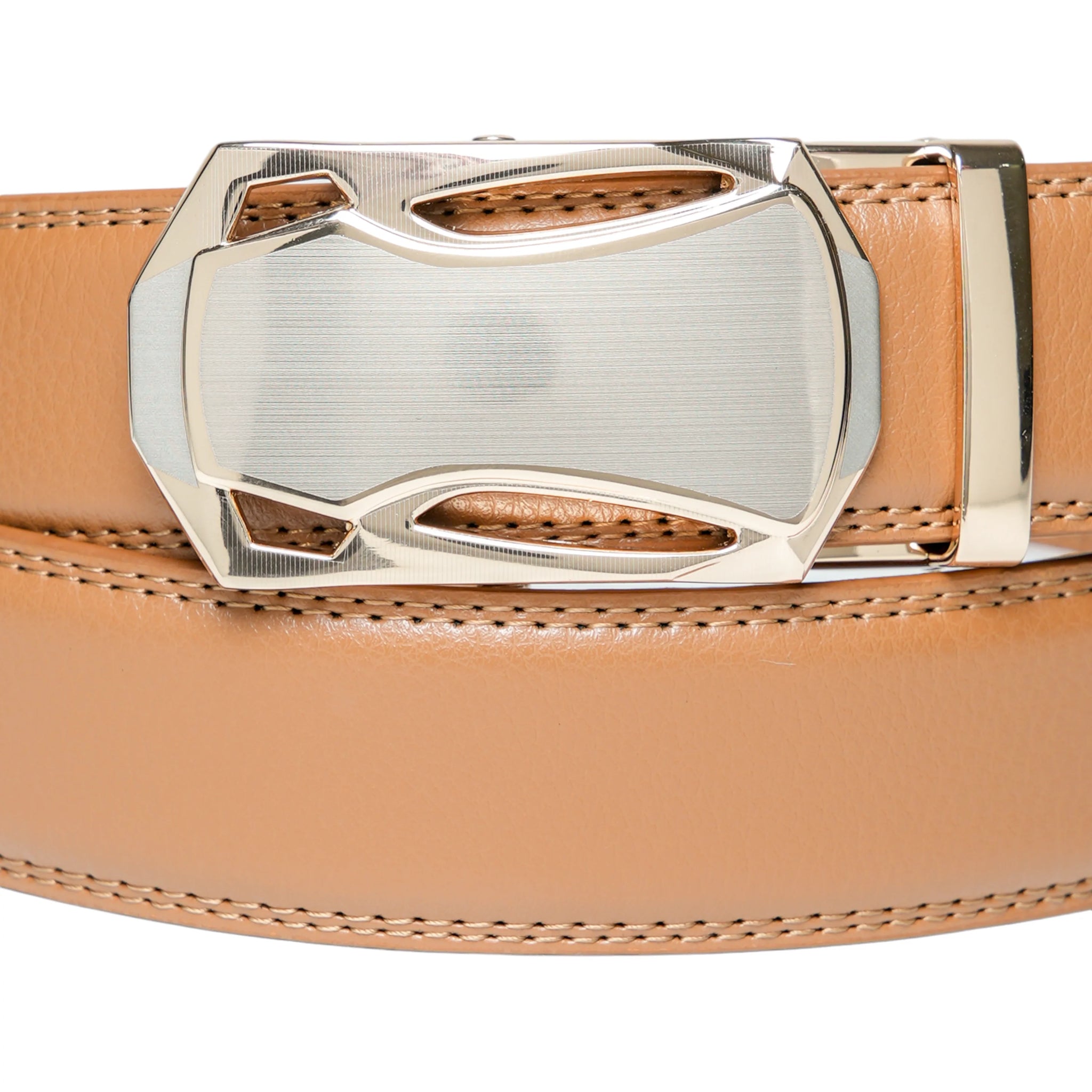 Chokore Automatic Golden Buckle Belt (Brown)