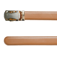 Chokore Chokore Automatic Golden Buckle Belt (Brown)