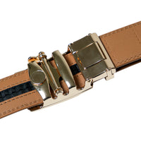 Chokore Chokore Automatic Golden Buckle Belt (Brown)