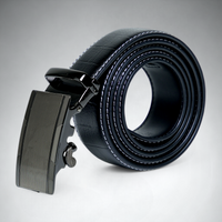 Chokore Chokore Formal Ratchet Leather Belt (Black)