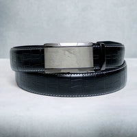 Chokore Chokore Formal Ratchet Leather Belt (Black)