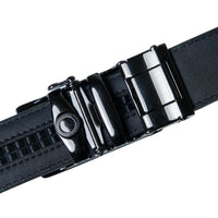 Chokore Chokore Formal Ratchet Leather Belt (Black)