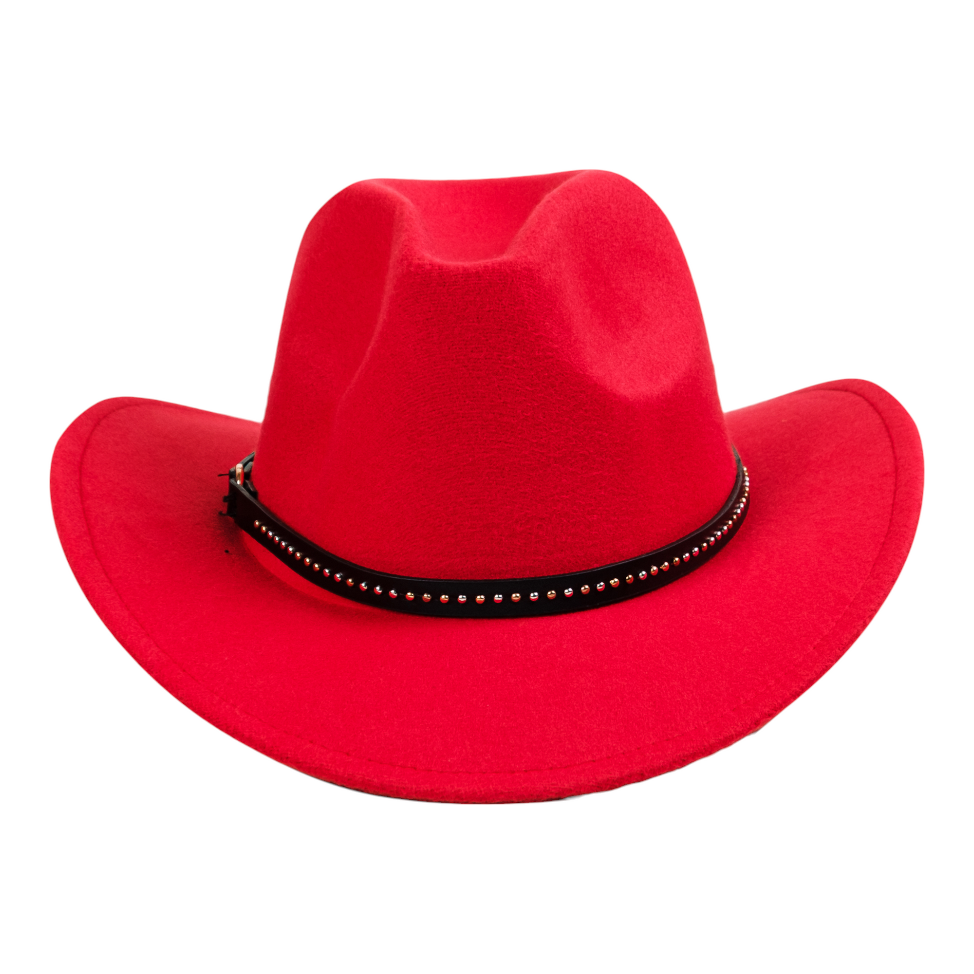 Chokore  Chokore Cowboy Hat with Belt Band (Red) 