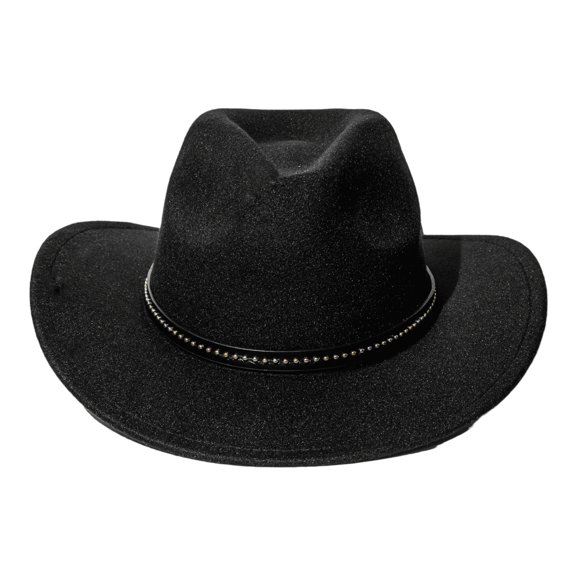 Chokore Chokore Cowboy Hat with Belt Band (Black) Chokore Cowboy Hat with Belt Band (Black) 