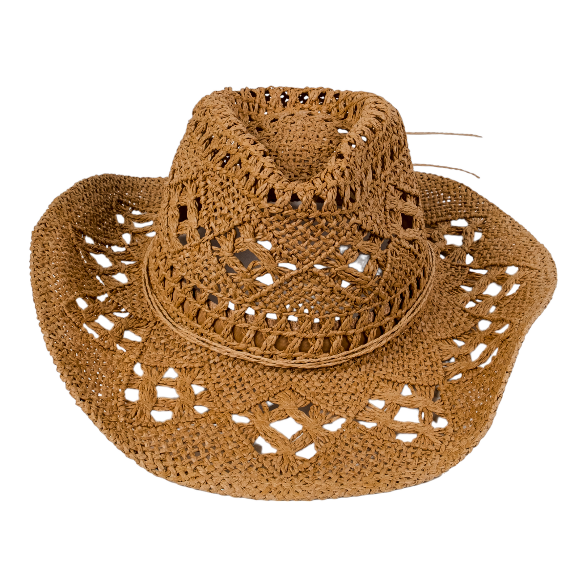 Chokore Chokore Handcrafted Straw Cowboy Hat (Khaki) Chokore Handcrafted Straw Cowboy Hat (Khaki) 