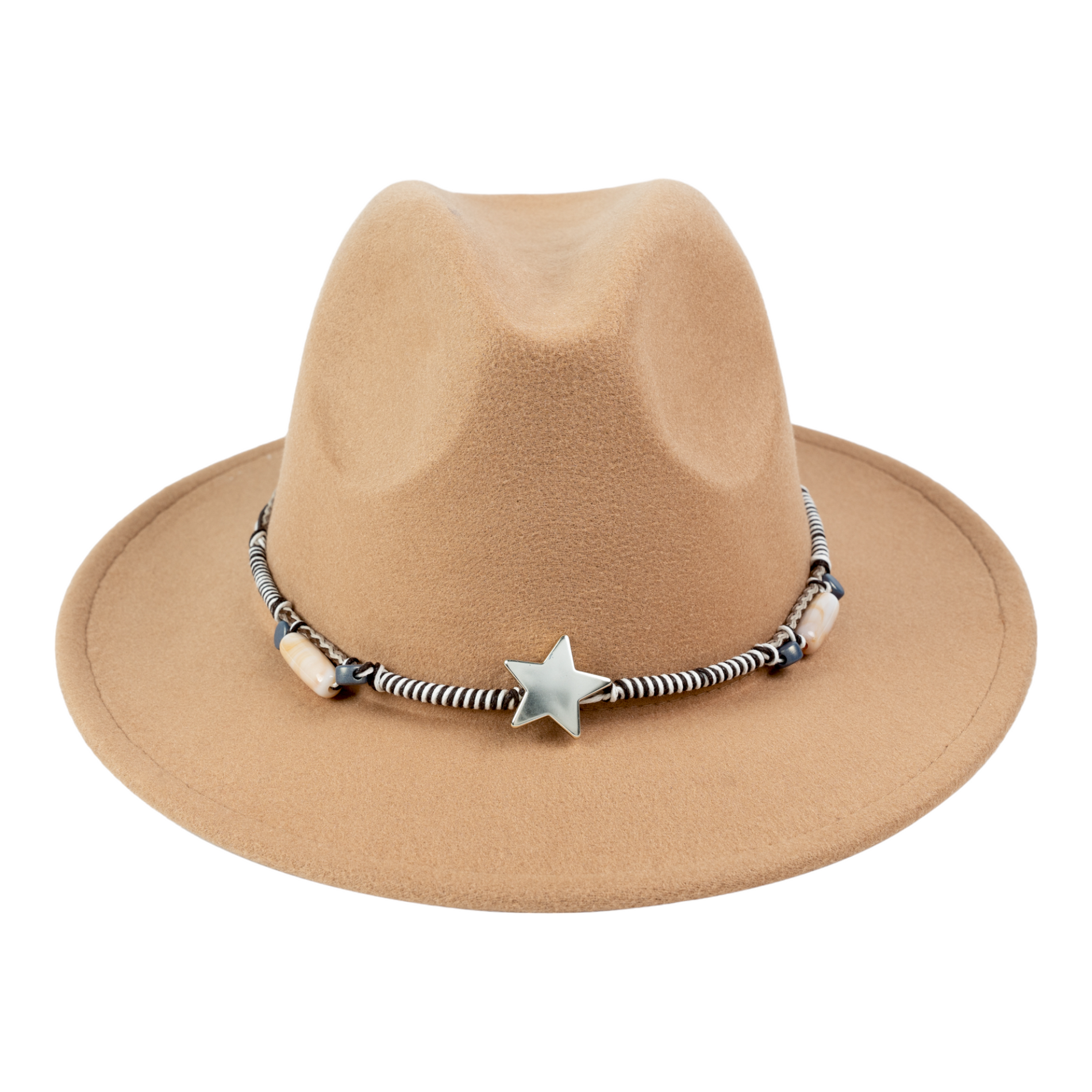 Chokore  Chokore Starry Fedora Hat (Khaki) 