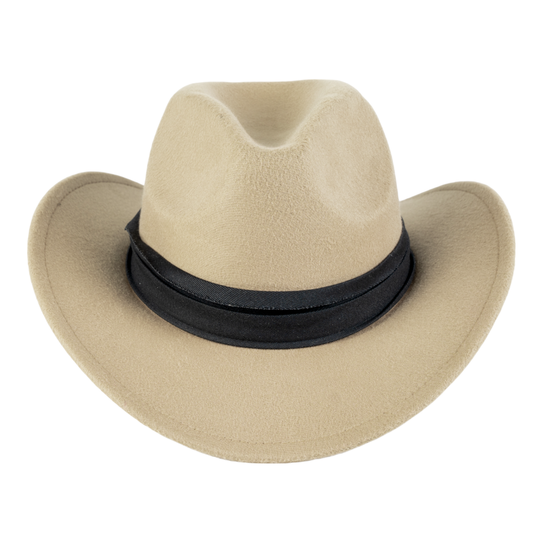 Chokore Chokore Cowboy Hat with Ribbon (Beige) Chokore Cowboy Hat with Ribbon (Beige) 