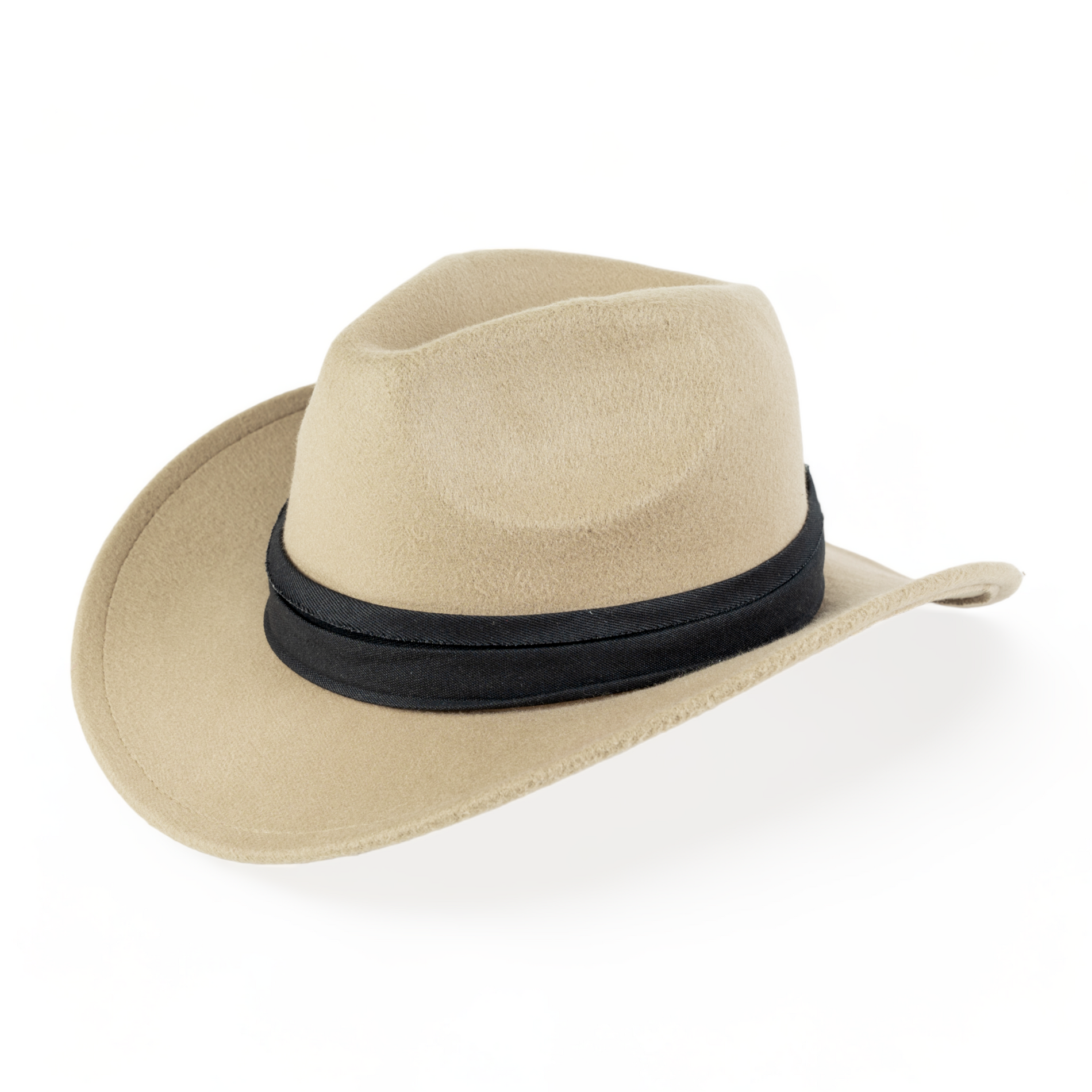 Chokore Chokore Cowboy Hat with Ribbon (Beige) Chokore Cowboy Hat with Ribbon (Beige) 