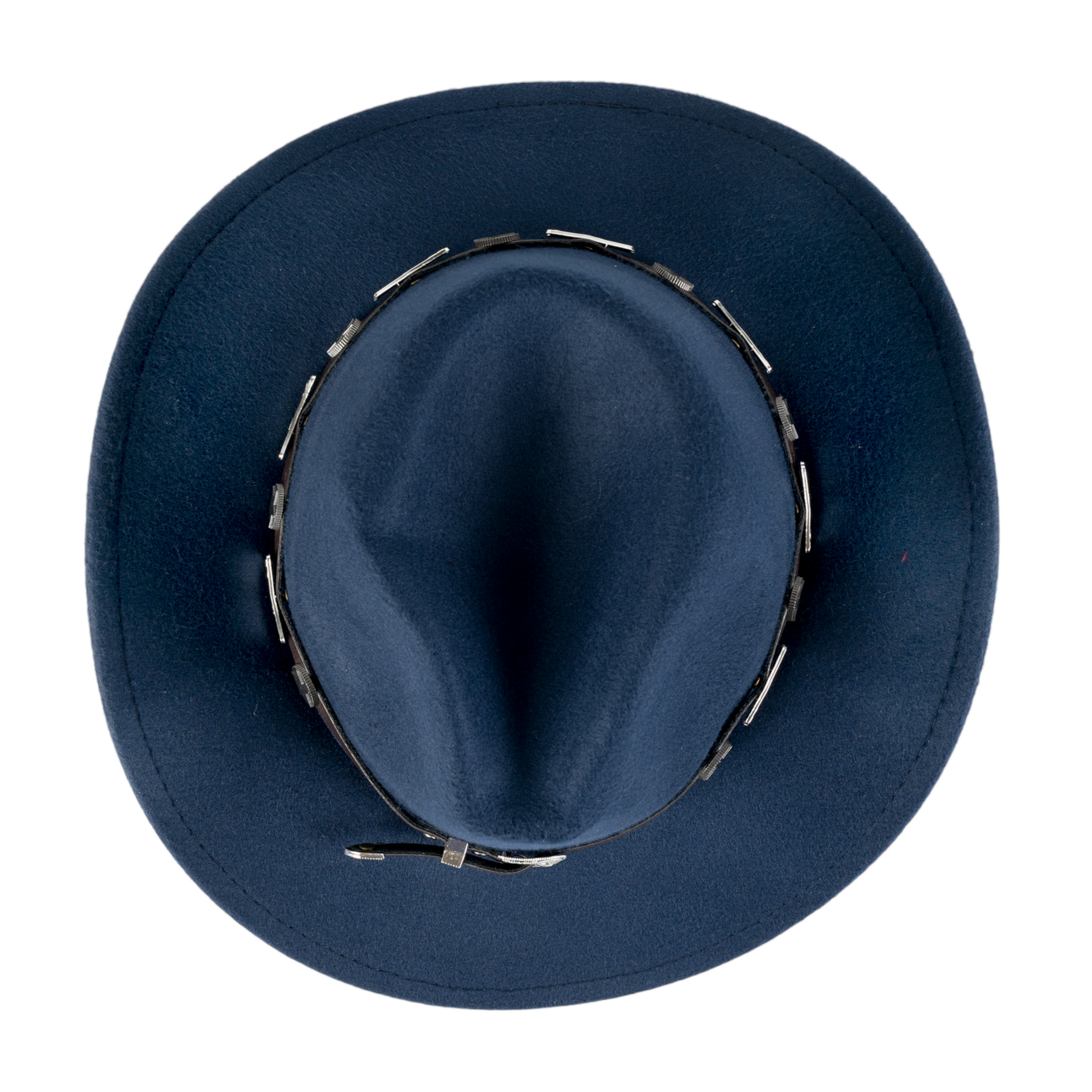 Chokore Chokore Cowboy Hat with Buckle Belt (Navy Blue) Chokore Cowboy Hat with Buckle Belt (Navy Blue) 