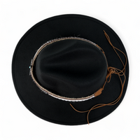 Chokore Chokore Cowboy Hat with Jute Band (Black)