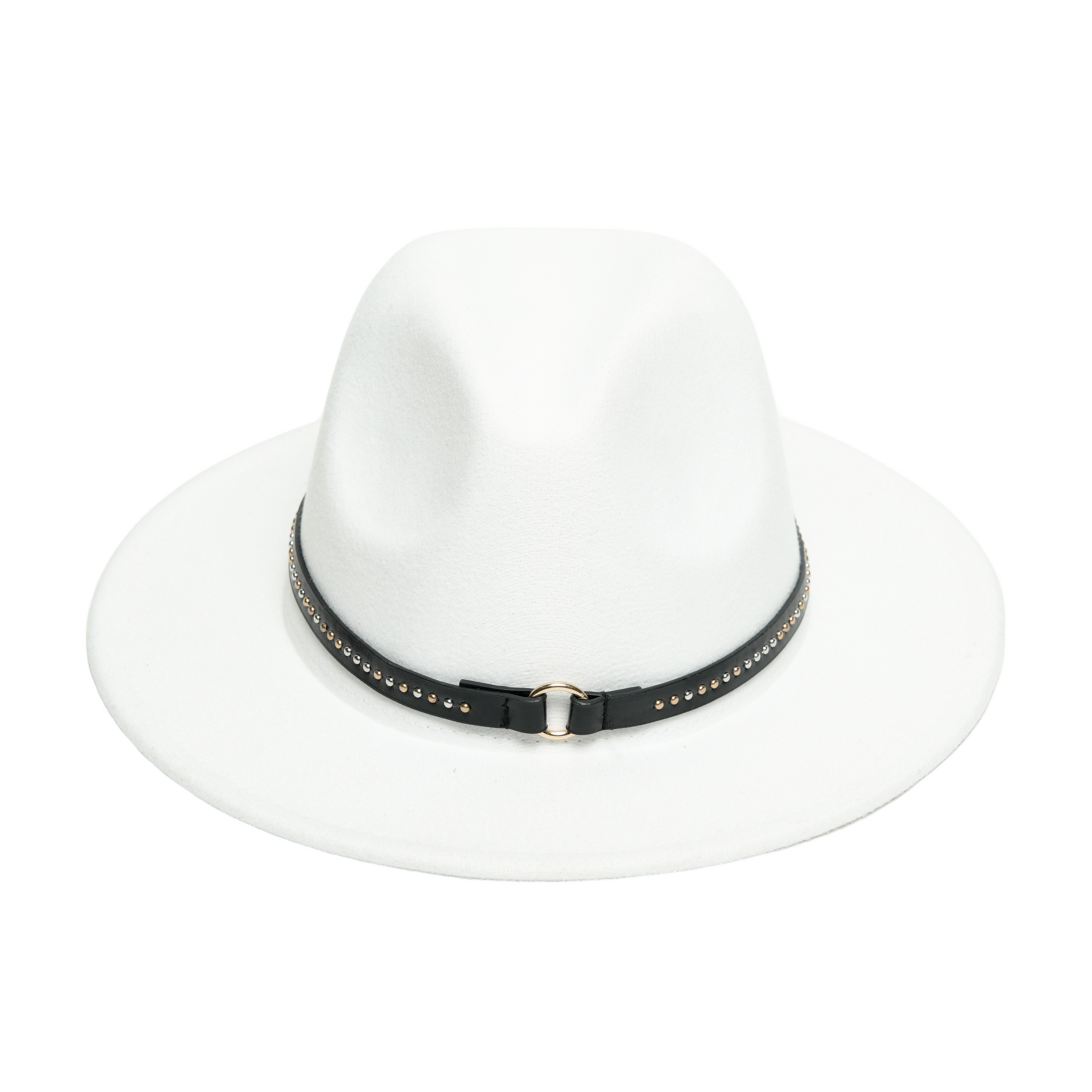 Chokore Chokore Fedora Hat with Belt Band (White) Chokore Fedora Hat with Belt Band (White) 