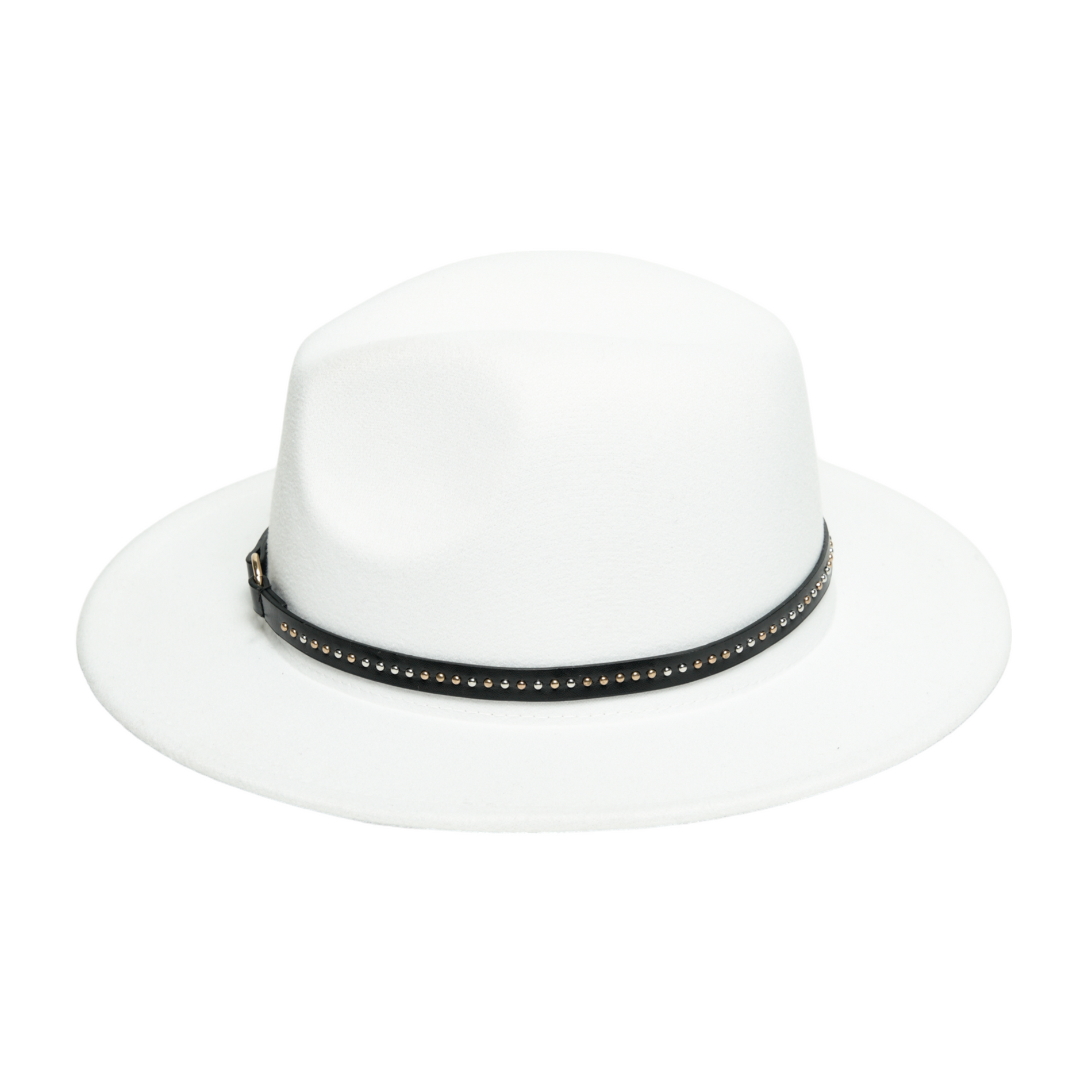 Chokore Chokore Fedora Hat with Belt Band (White) Chokore Fedora Hat with Belt Band (White) 