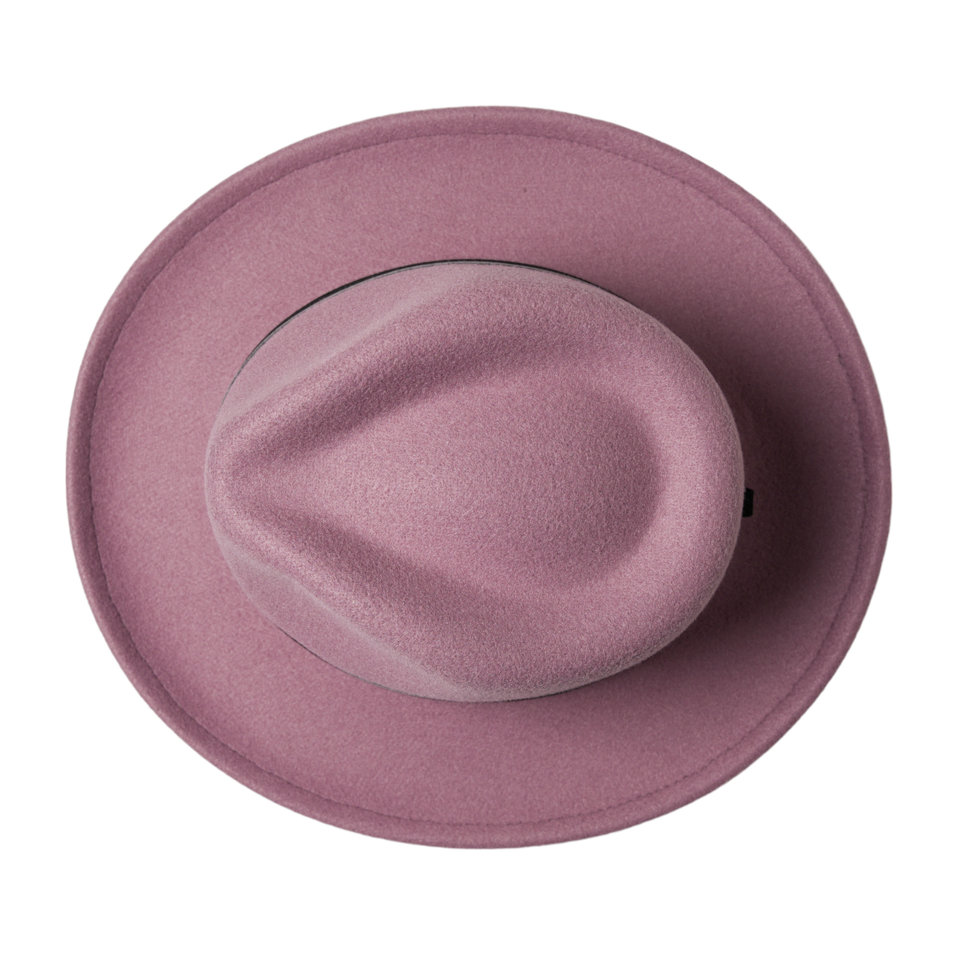 Chokore Chokore Fedora Hat with Dual Tone Band (Mauve) Chokore Fedora Hat with Dual Tone Band (Mauve) 