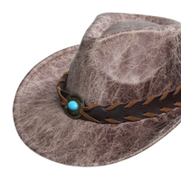 Chokore Chokore Western Cowboy Hat (Light Brown)