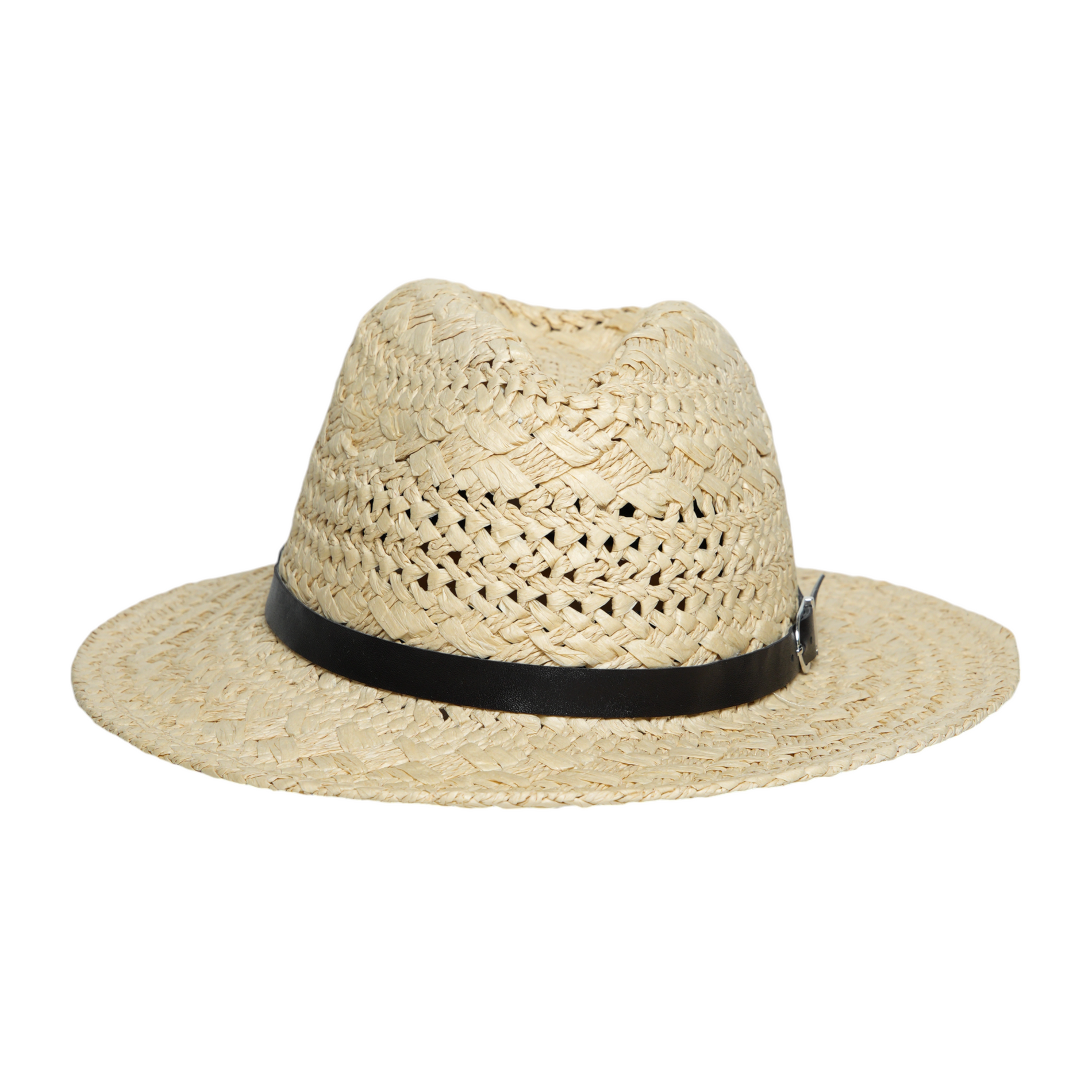 Chokore Chokore Woven Straw Fedora Hat (Beige) Chokore Woven Straw Fedora Hat (Beige) 