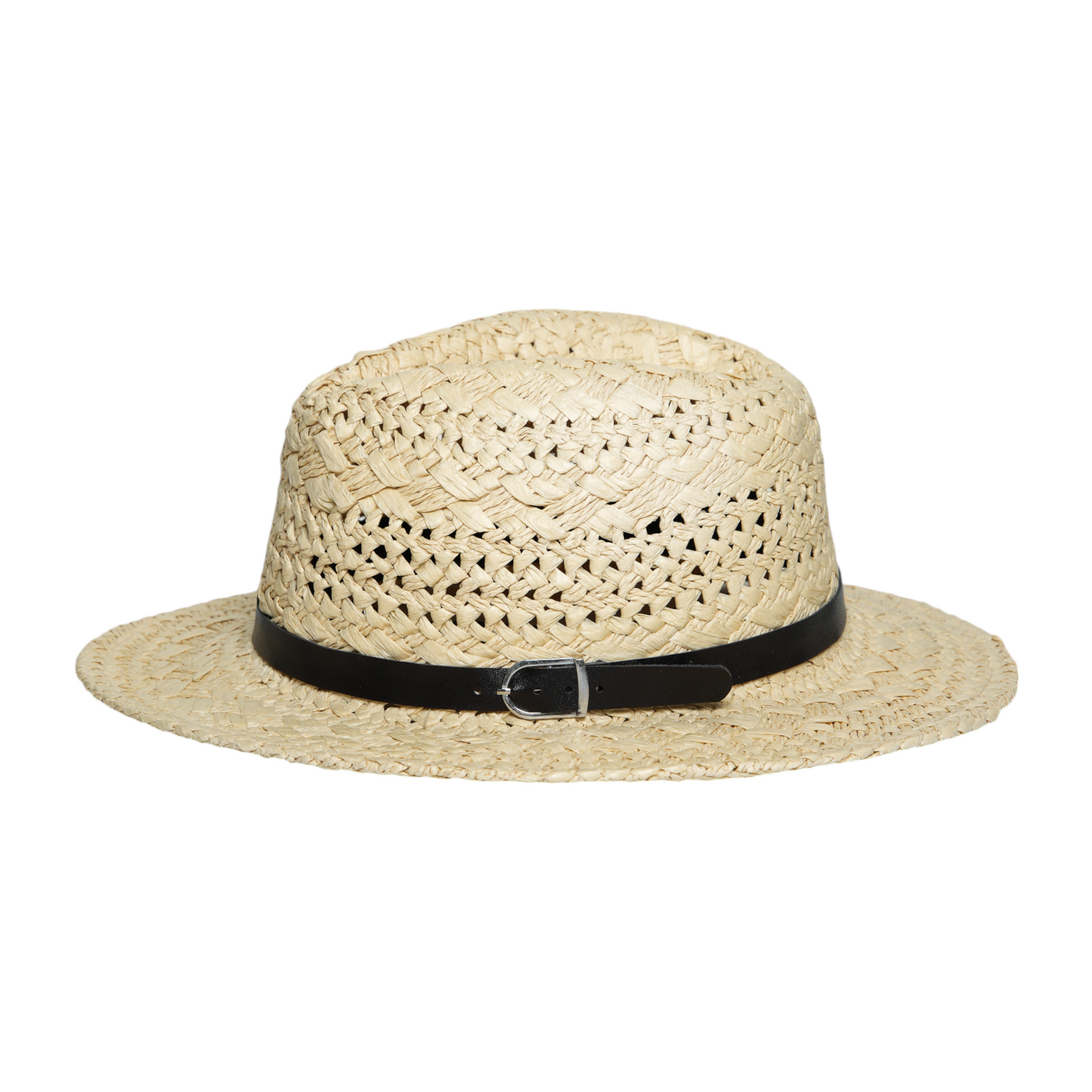 Chokore Chokore Woven Straw Fedora Hat (Beige) Chokore Woven Straw Fedora Hat (Beige) 