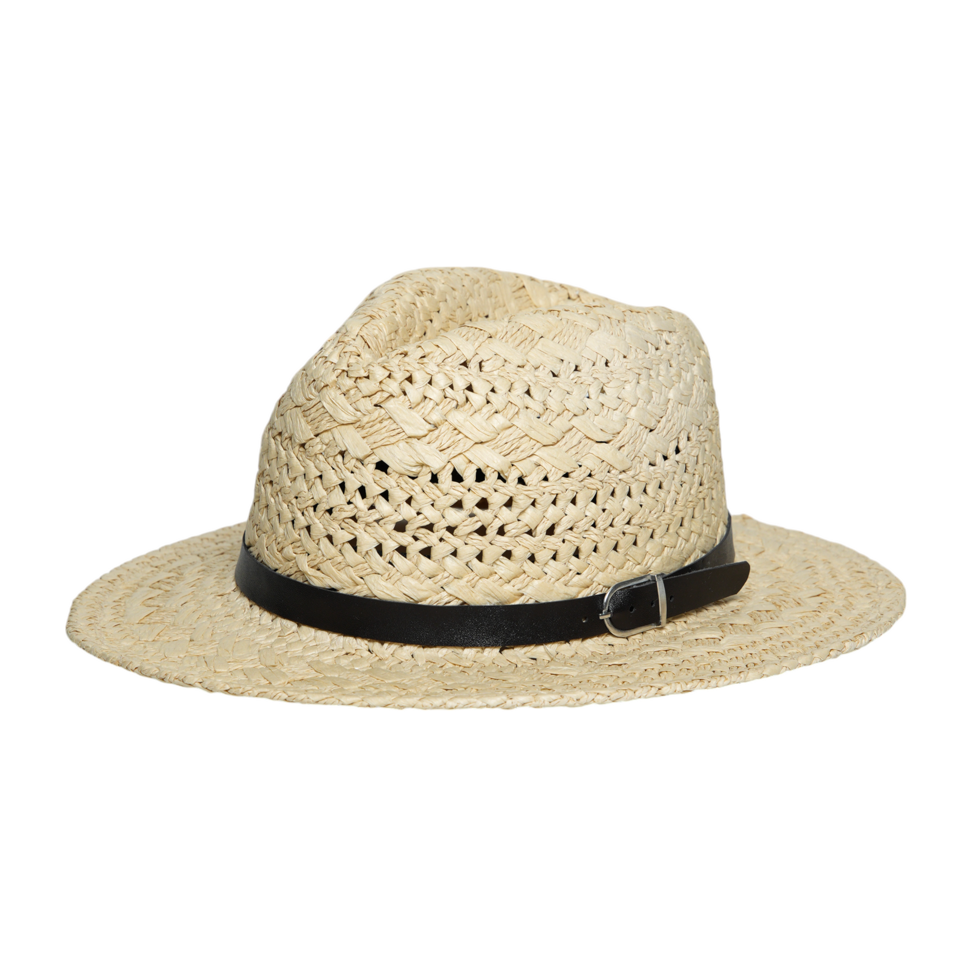 Chokore Chokore Woven Straw Fedora Hat (Beige) Chokore Woven Straw Fedora Hat (Beige) 