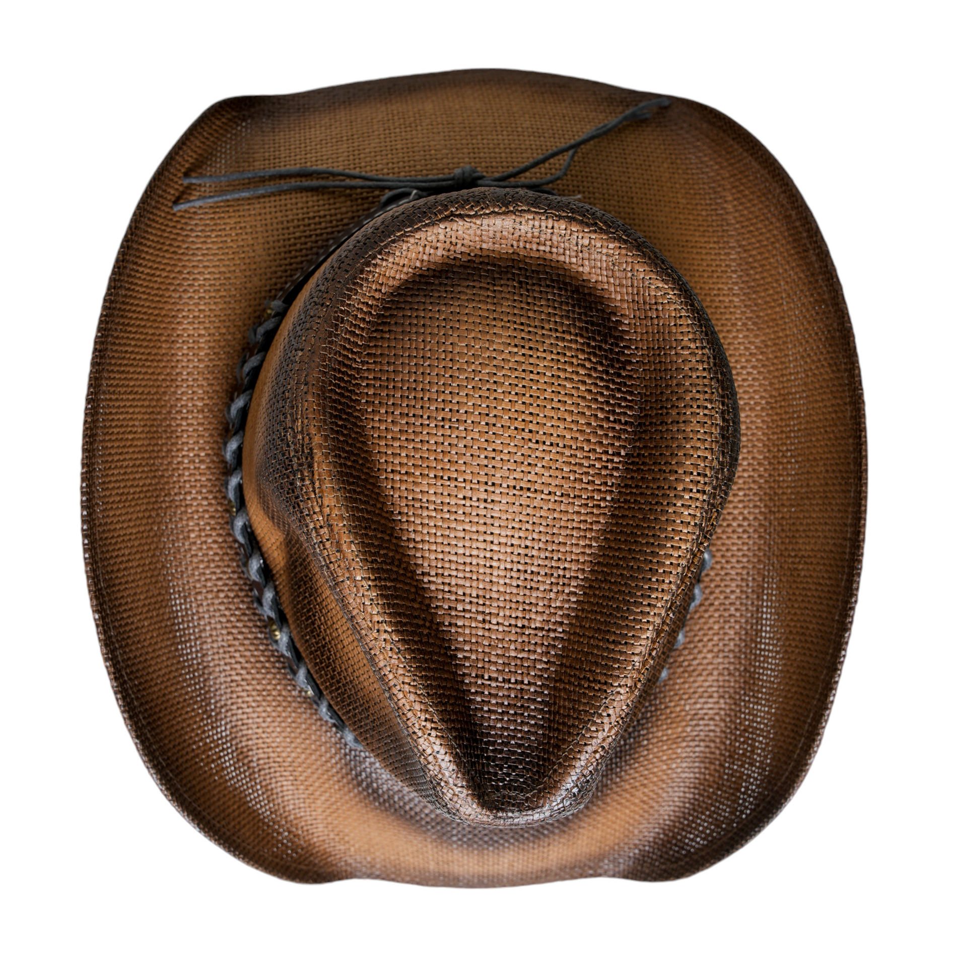 Chokore Chokore Handcrafted Straw Cowboy Hat with Bull Head Belt (Brown) Chokore Handcrafted Straw Cowboy Hat with Bull Head Belt (Brown) 