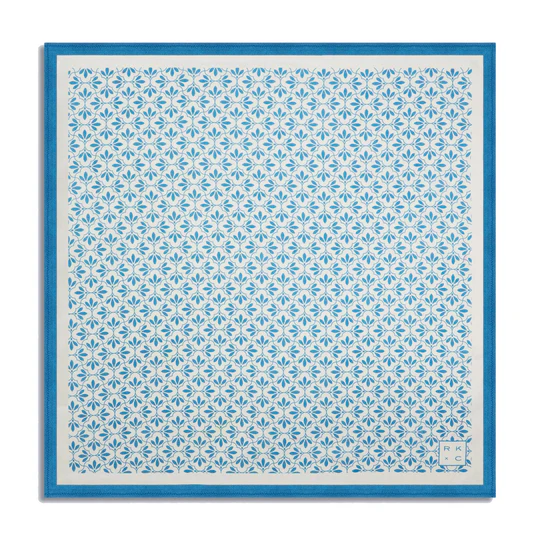 Chokore Chokore Jaali Good (Blue) - Pocket Square & Light Blue Silk Tie - Solids line Chokore Jaali Good (Blue) - Pocket Square & Light Blue Silk Tie - Solids line 